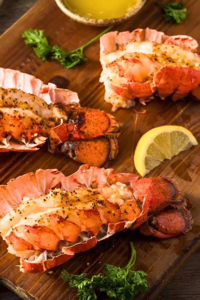 Classic Butter Grilled Lobster Tails
