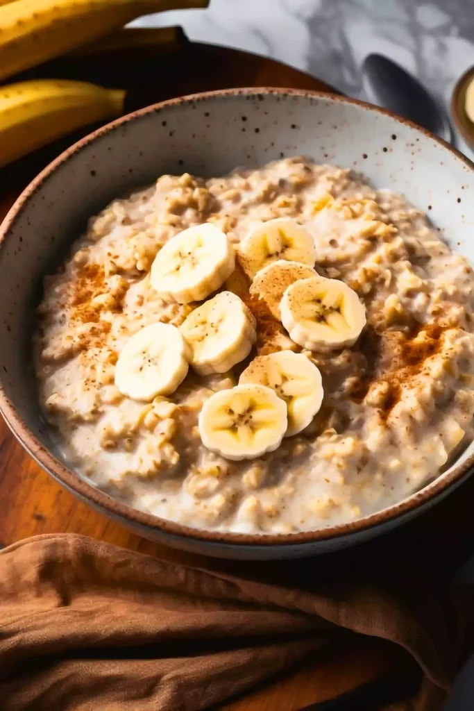 Oatmeal with banana
