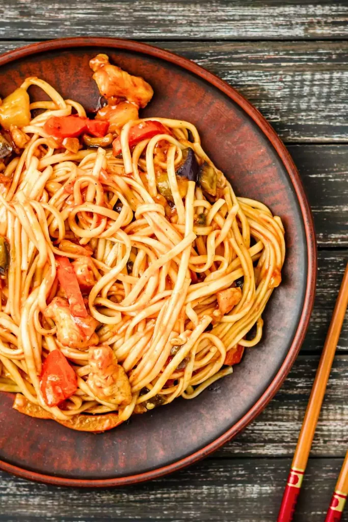 Udon Shrimp Stir Fry