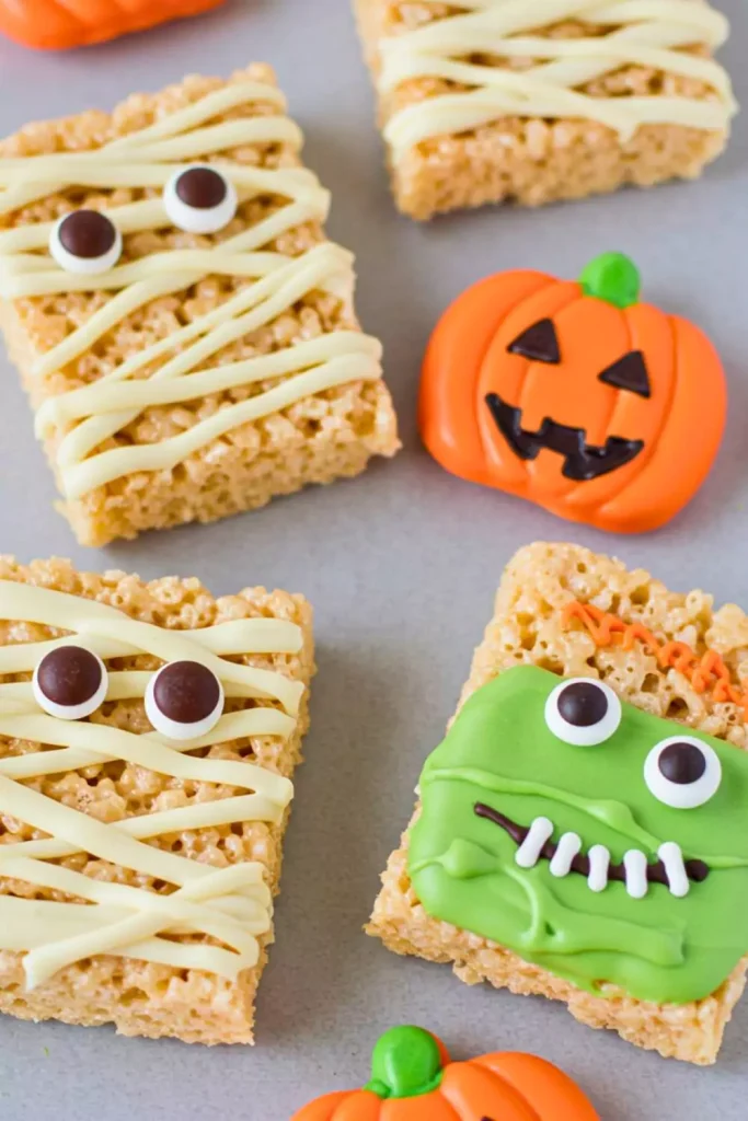 Halloween Rice Krispie Treats