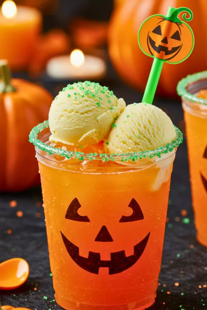 Jack‑O'-Lantern Orange Float