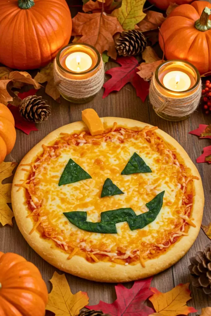 Pumpkin Cheese Flatbread