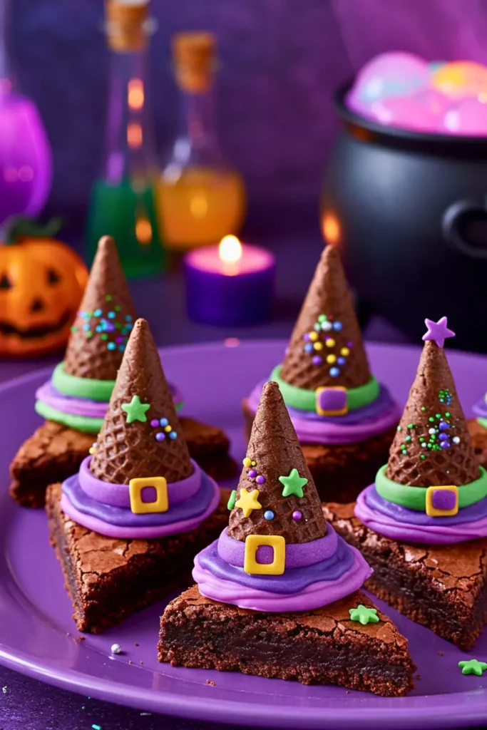 Witch Hat Brownies