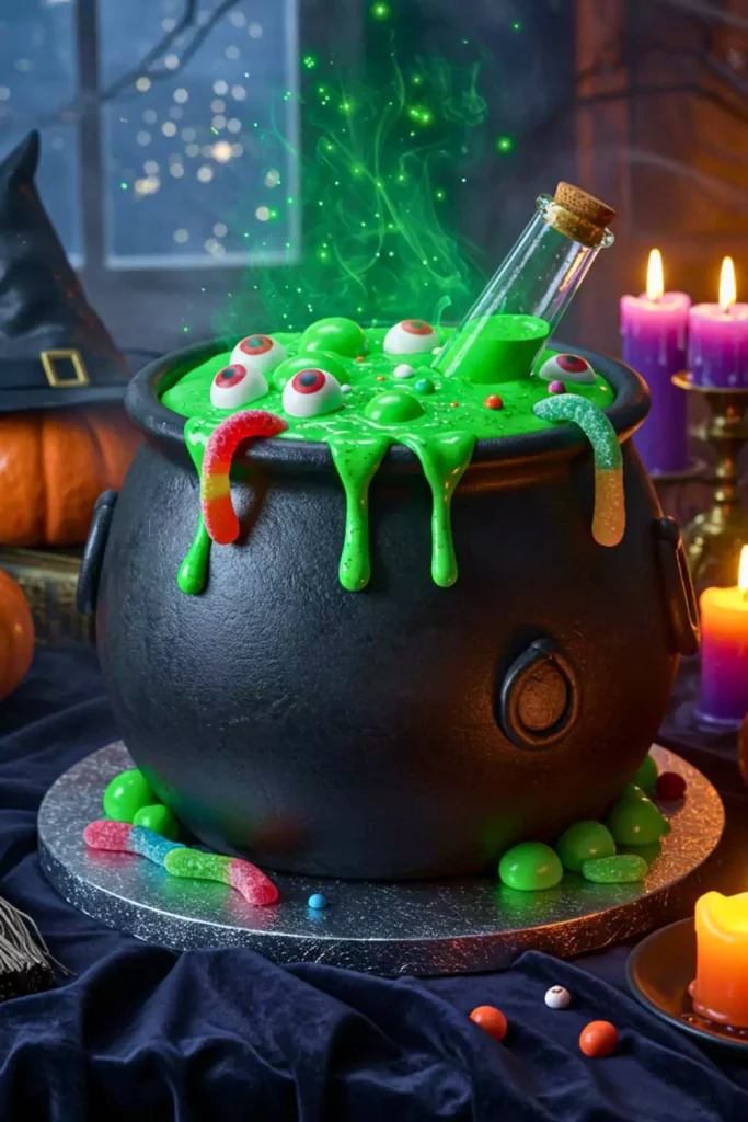 Witch’s Cauldron Cake