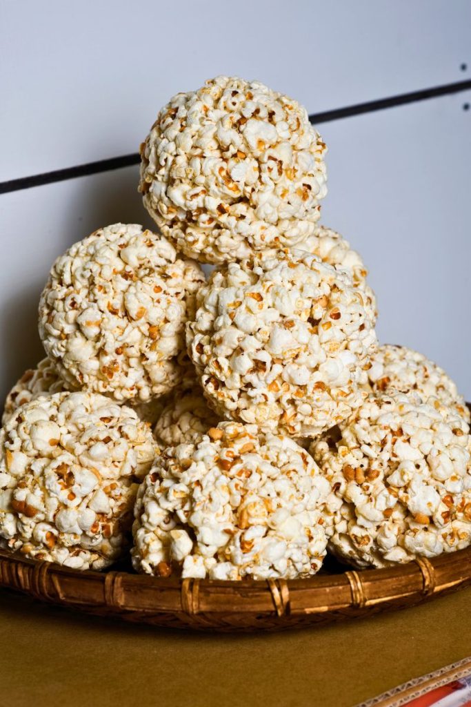 Ornament Popcorn Balls