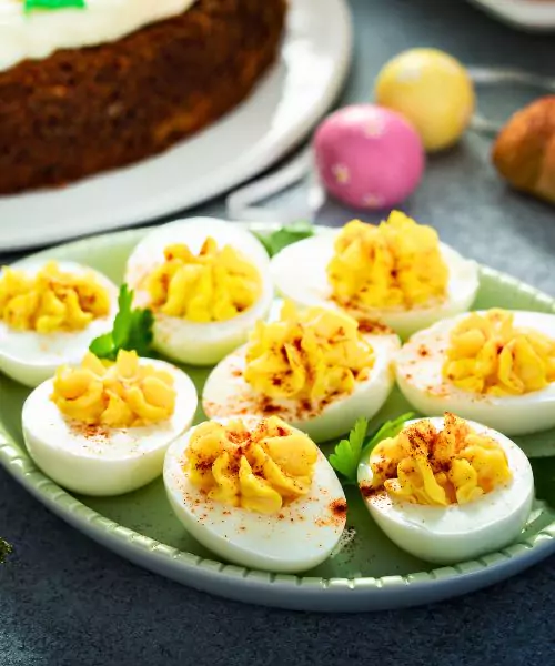 Air Fryer Deviled Eggs