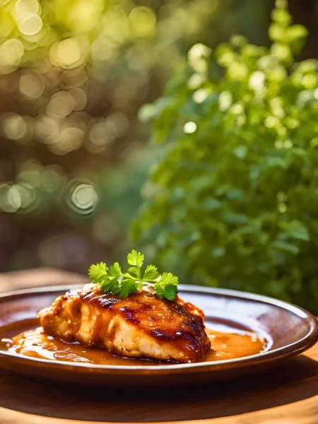 Applesauce Barbecue Chicken