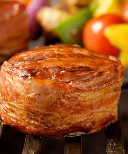 Bacon-Wrapped Steak