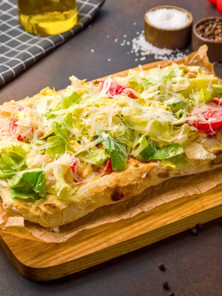 Chicken Caesar Pizza
