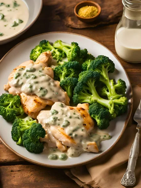 Chicken and Broccoli with Dill Sauce