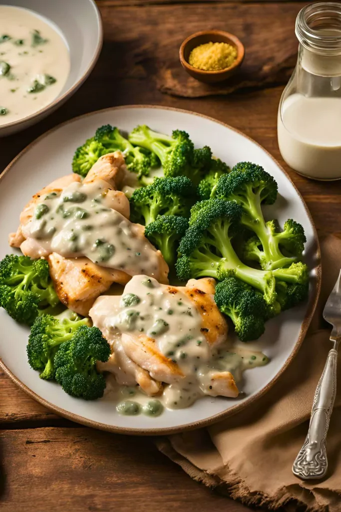 Chicken and Broccoli with Dill Sauce