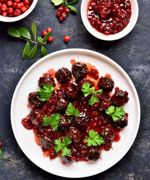 Cranberry Meatballs