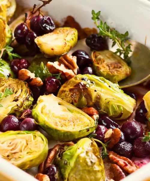 Crispy Brussels Sprouts Salad