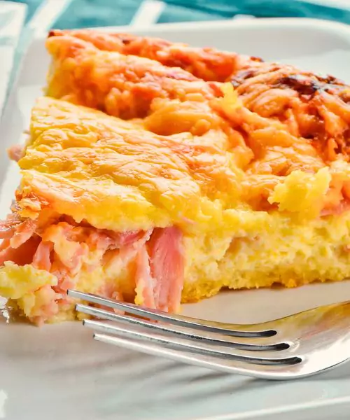 Ham and Cheese Quiche