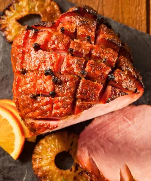 Honey-Mustard Glazed Ham