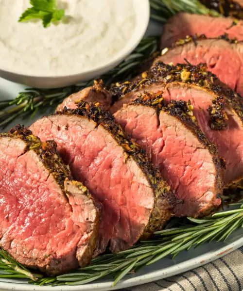 Horseradish-Encrusted Beef Tenderloin