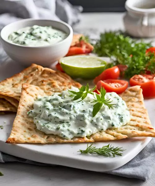 Lavosh and Tzatziki