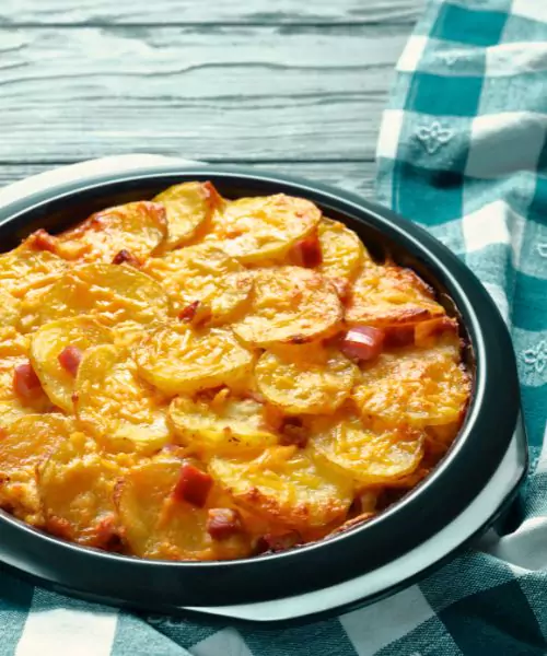 Scalloped Potatoes and Ham