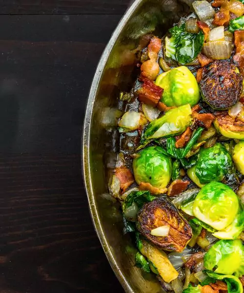 Shaved Brussels Sprouts Salad