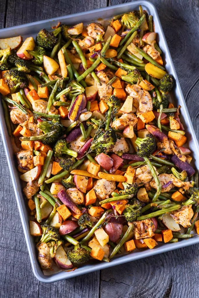 Sheet Pan Chicken and Veggies