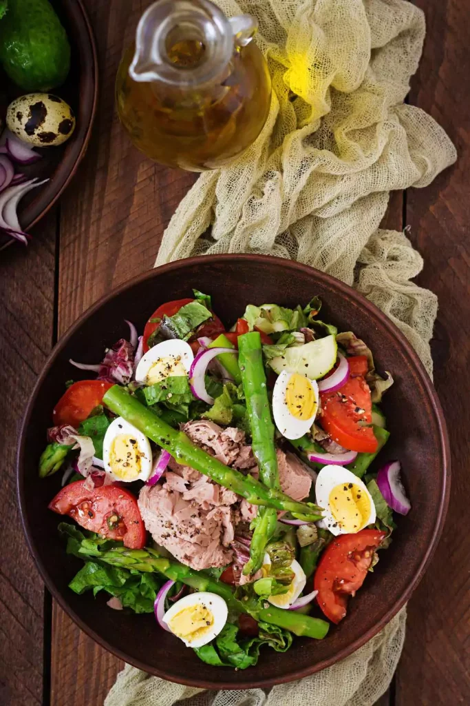 Asparagus Nicoise Salad