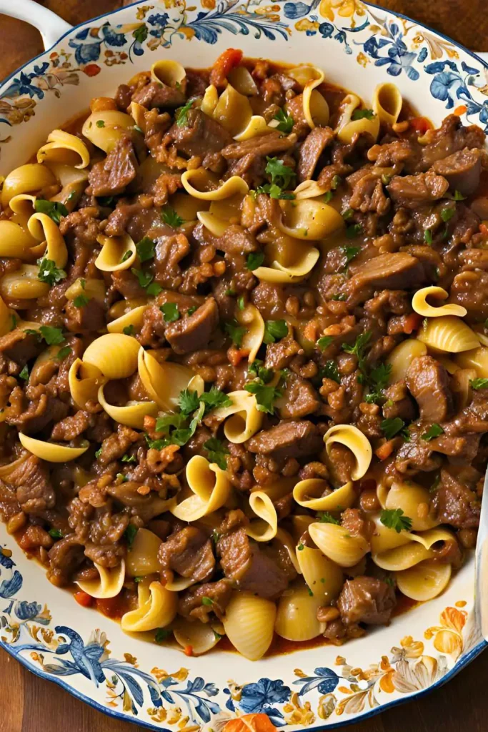 Beef and Shells