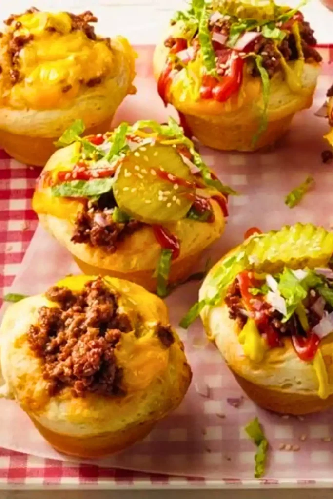 Cheeseburger Cups