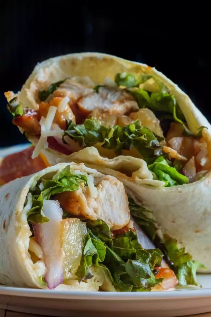 Chicken Pesto Wraps