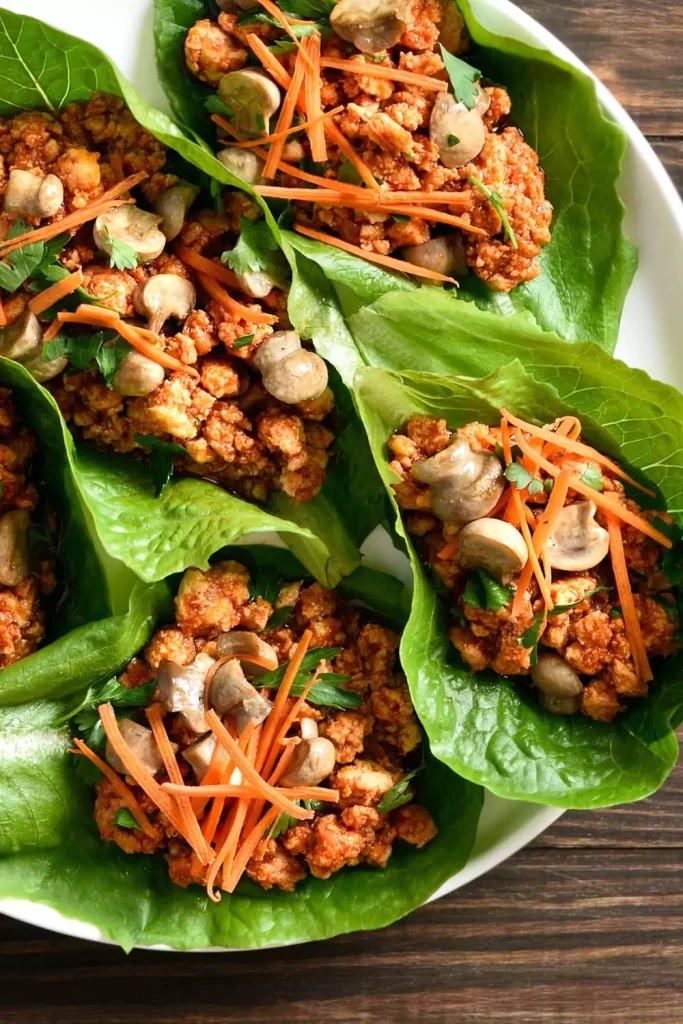 Chicken Stir-Fry Lettuce Wraps