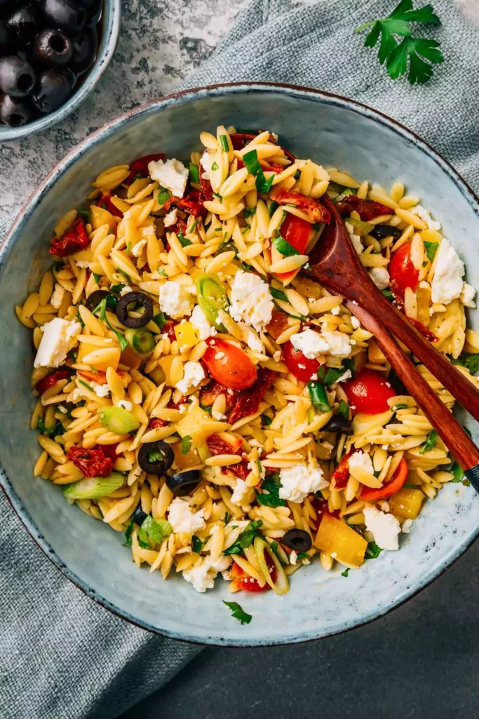 Farmers Market Orzo Salad