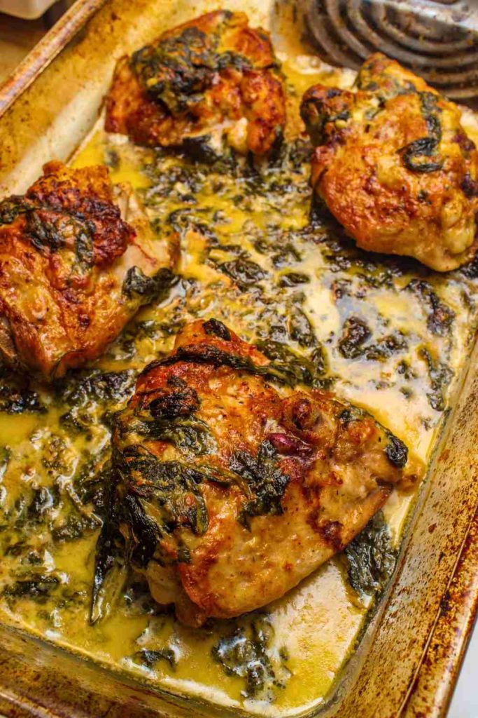 Garlic Butter Chicken Thighs