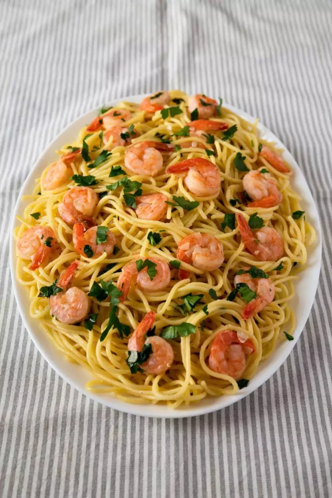 Garlic Butter Shrimp Pasta