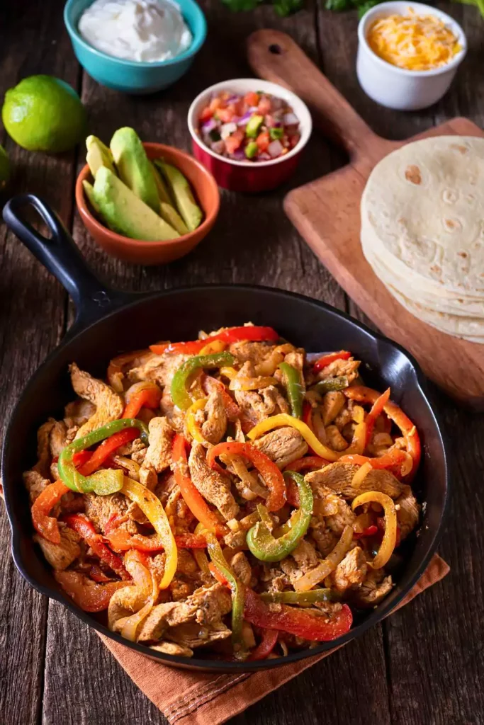 One-Pan Baked Chicken Fajitas