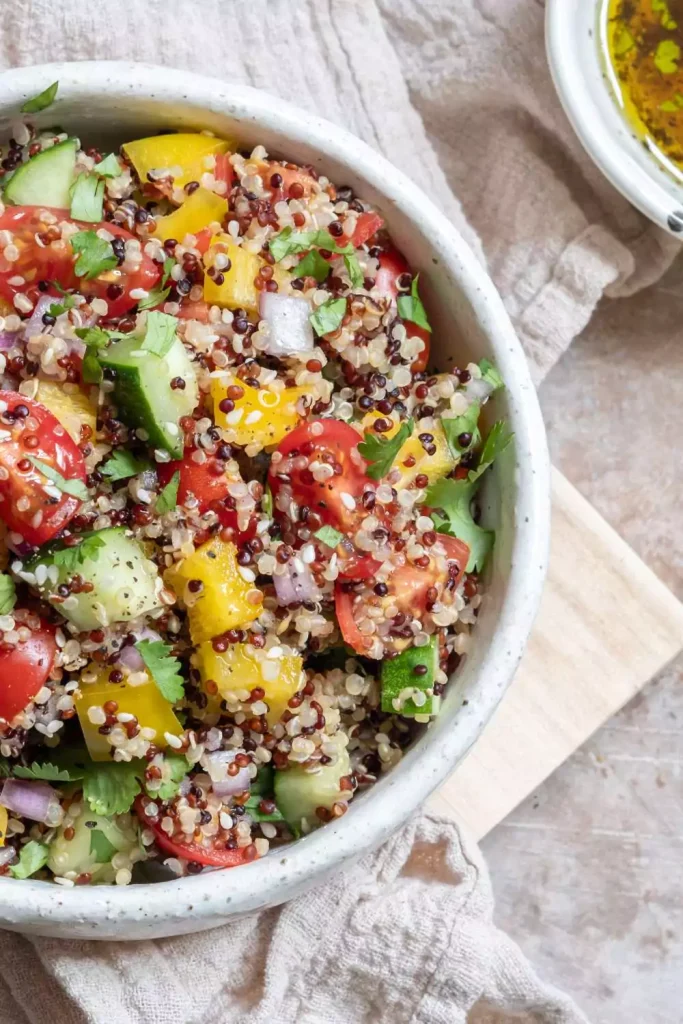 Pesto Quinoa Salad