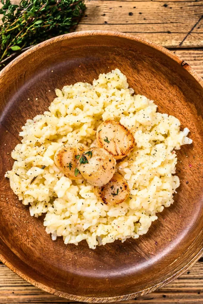 Scallop Risotto