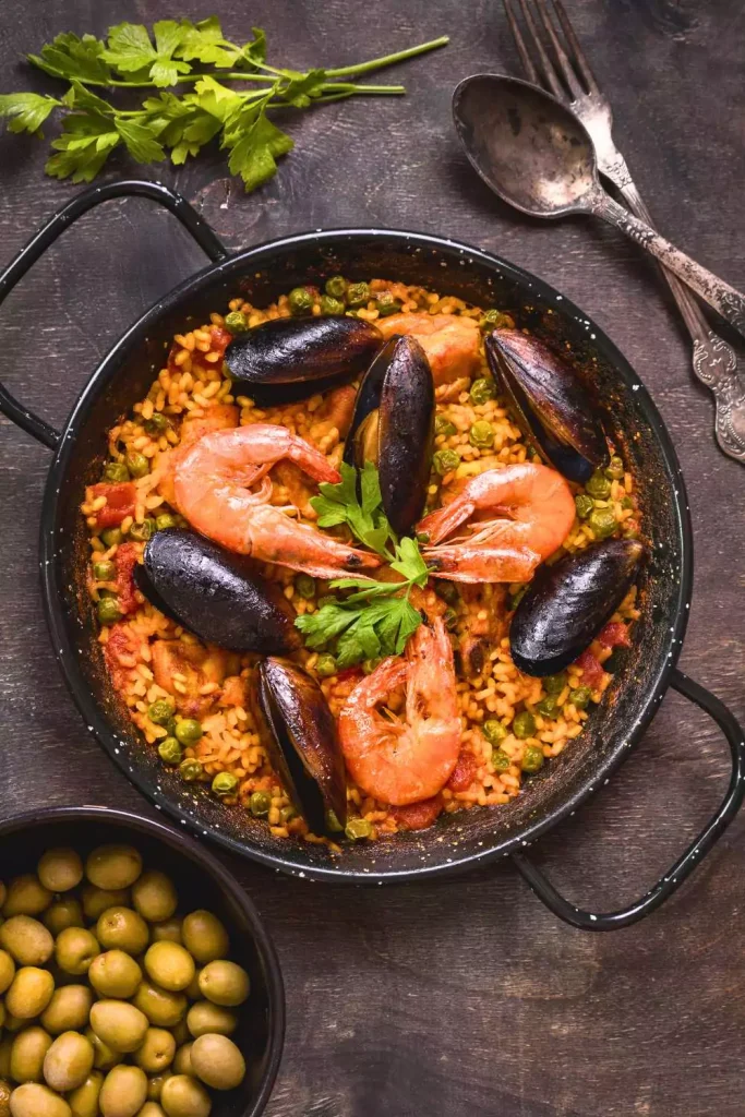 Seafood Paella