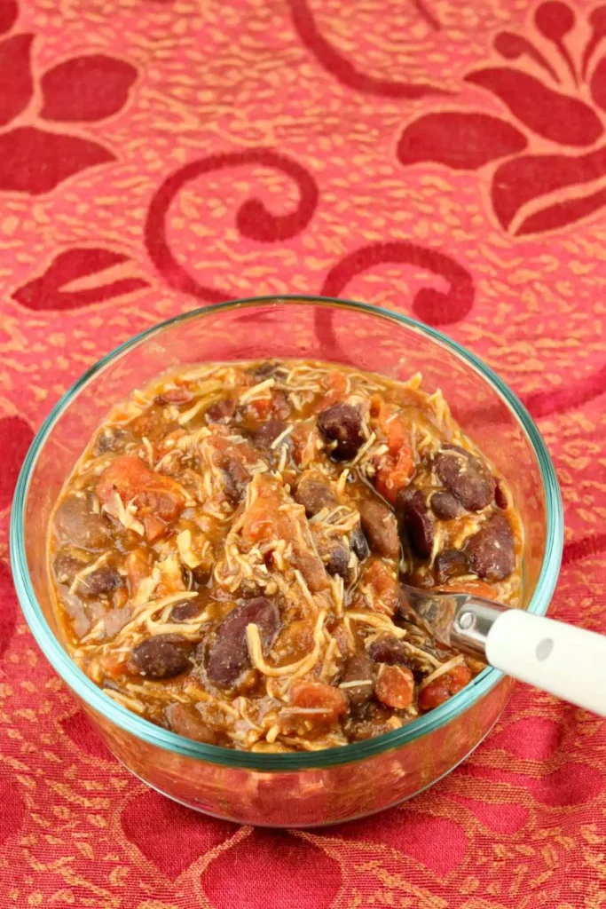 Shredded Chicken Chili