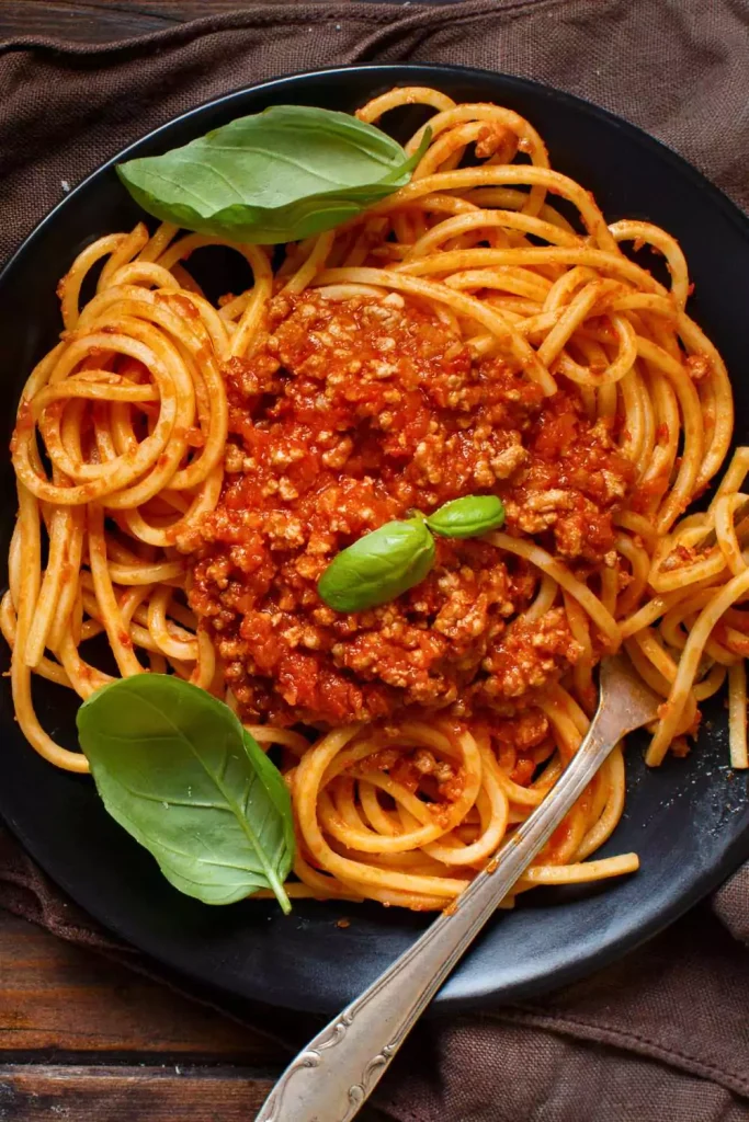 Spaghetti and Meat Sauce