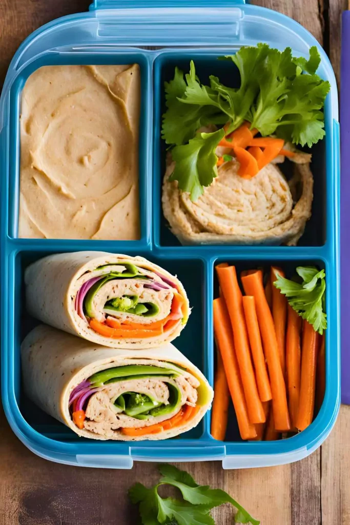 Turkey Lunch-Box Wraps