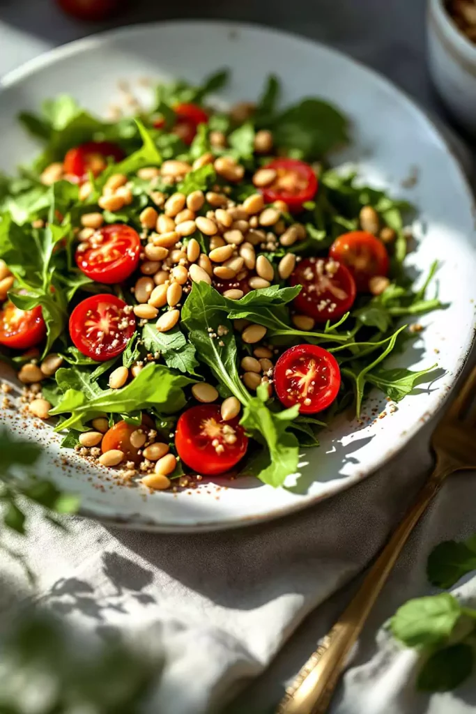 White Bean Arugula Salad