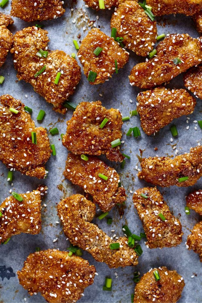 Honey Garlic Chicken Nuggets