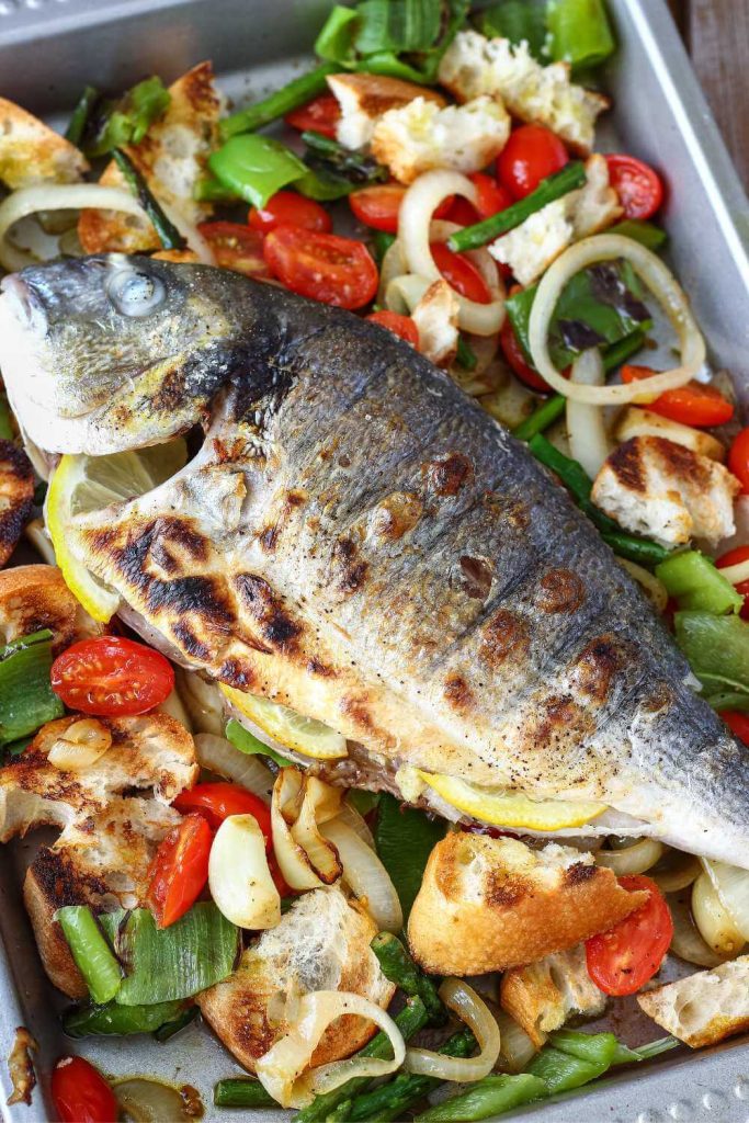 Mediterranean Baked Fish