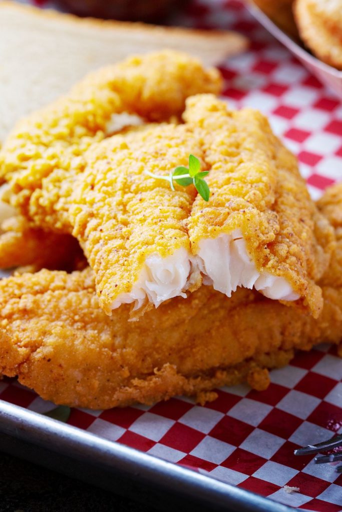 Classic Southern Fried Whiting Fish