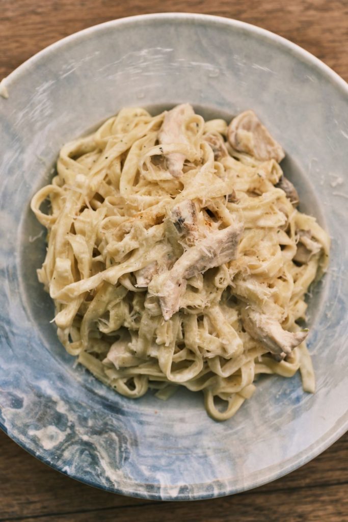 Classic Creamy Bowtie Pasta