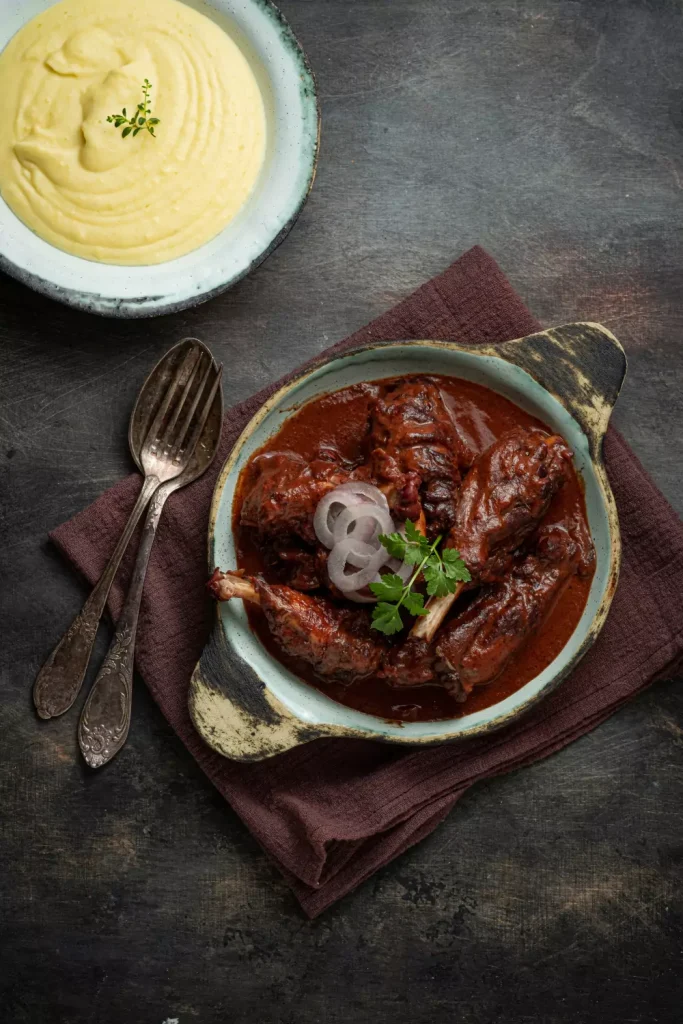 Coq au Vin (Chicken in Red Wine)