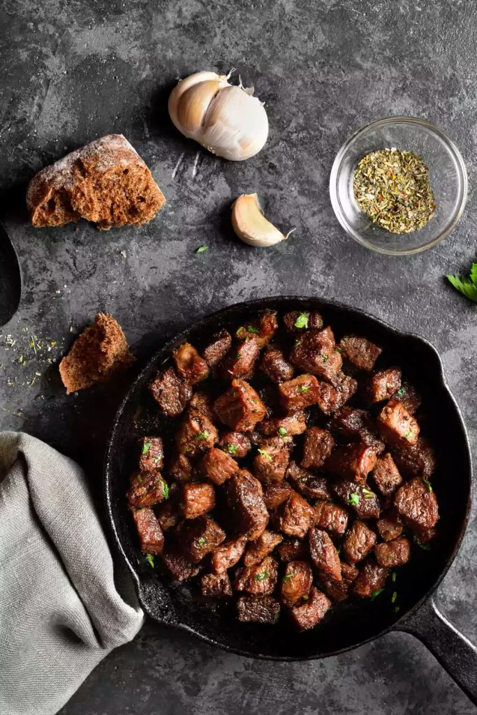 Garlic Butter Steak Bites