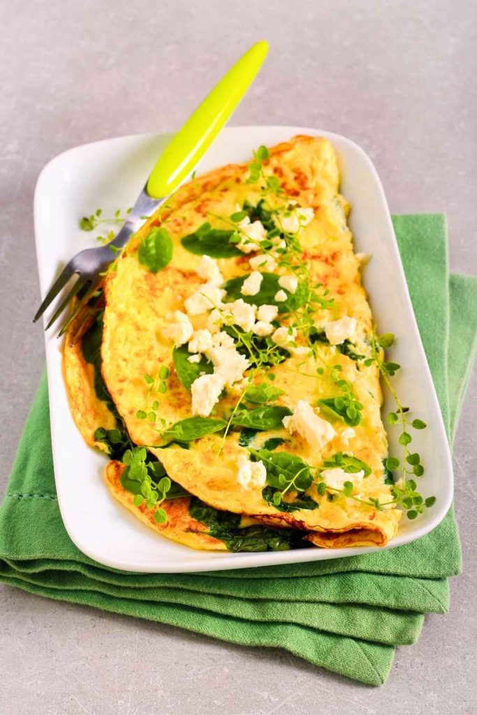 1. Lobster Omelette with Herbed Cream Cheese - Pinned Recipe