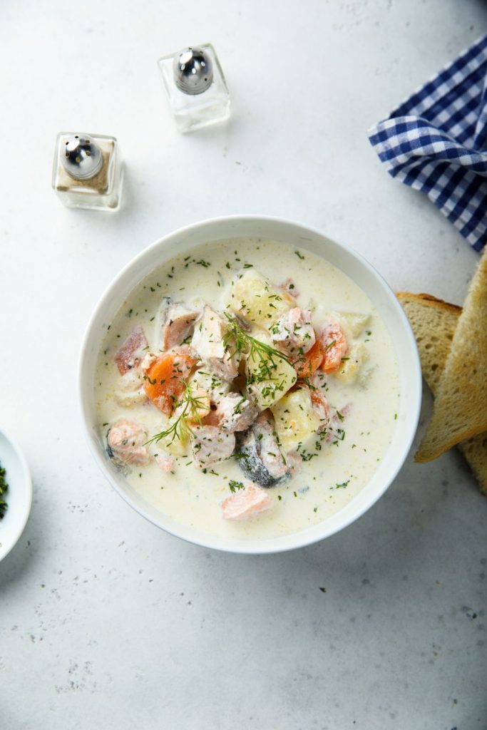 Creamy White Fish Chowder