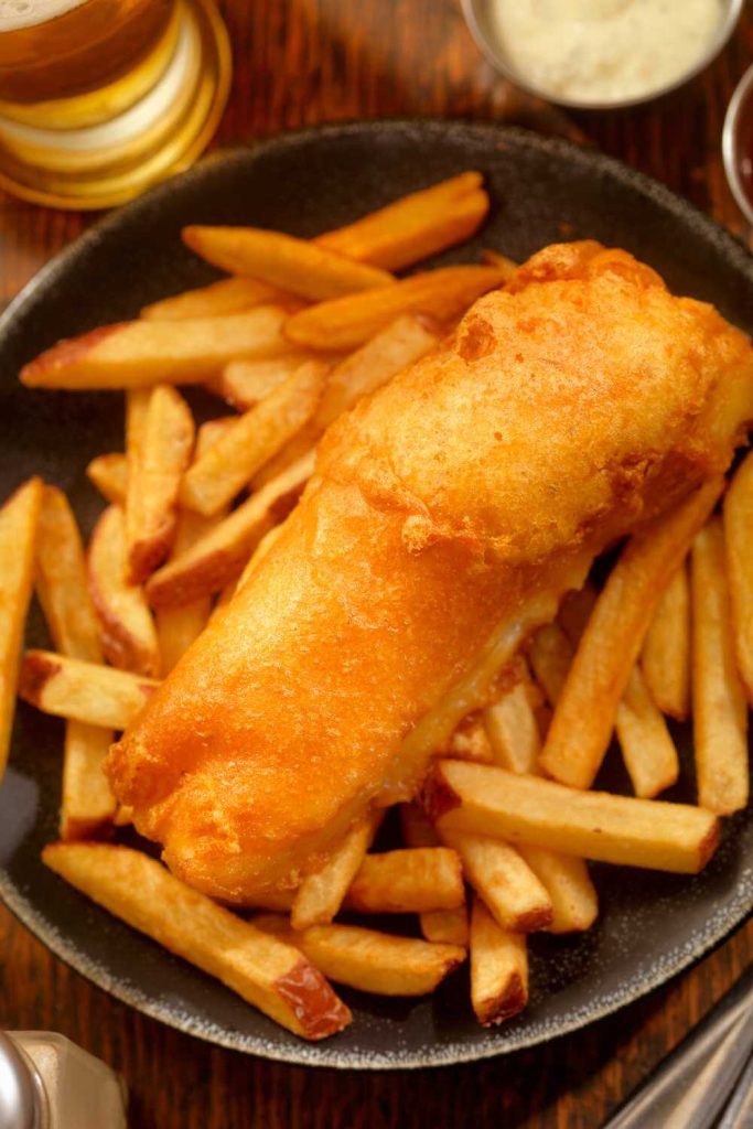 Beer-Battered Fish and Chips