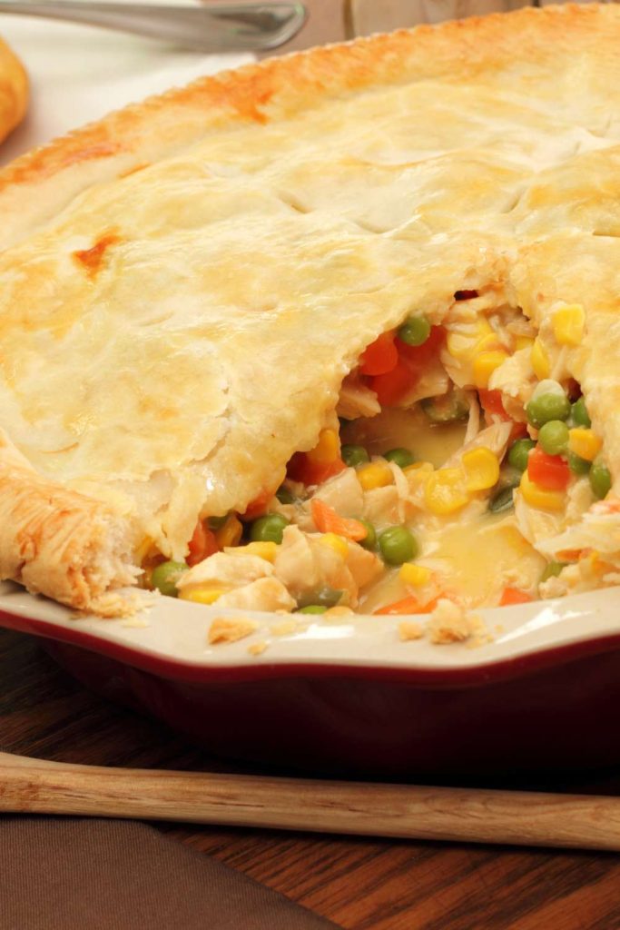 Vegetable-Packed Chicken Pot Pie